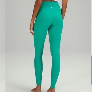Lululemon Maldives Green Align High-Rise Pants 28”